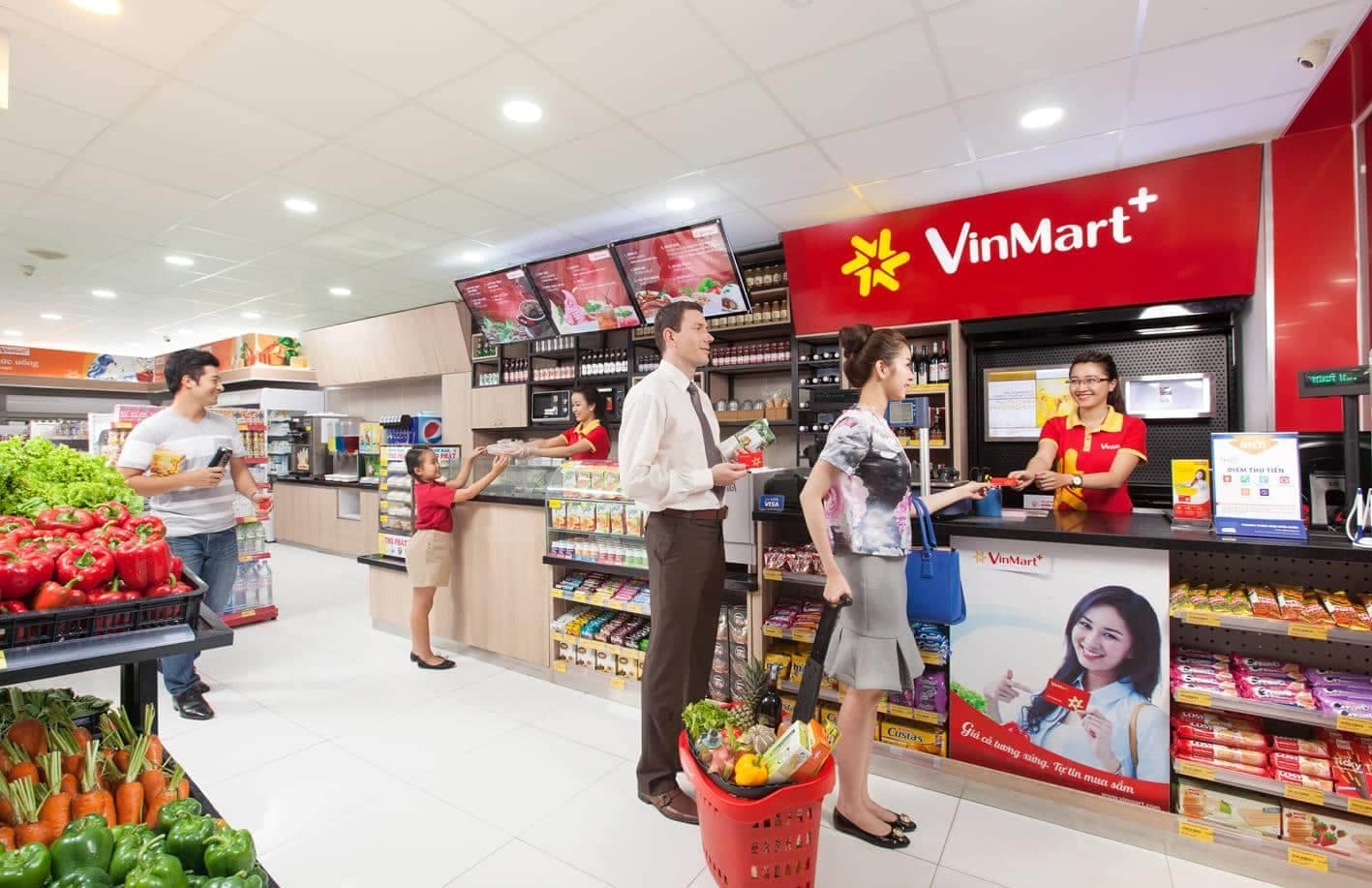 Một địa điểm Vinmart tại Landmart 81